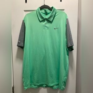 NWOT Nike Tiger Wood dry fit golf shirt